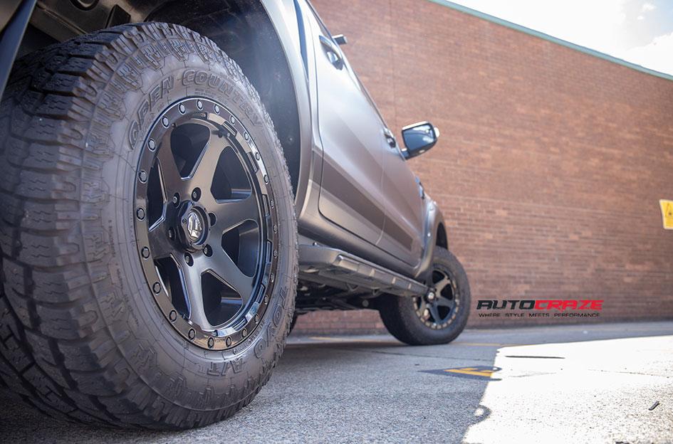 FORD RANGER RIPPER MATTE BLACK